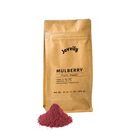 Jovvily Mulberry Fruit Powder - 1lb - Drinks - Smoothies - Shakes - Baked Goods - Mix in