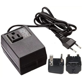 Seven Star 2 X 200 Watt Compact Voltage Converter Transformer UK Ireland Plug  220v to 110v