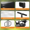 Rear Child Bike Seat for Family Rides – Adjustable Backrest,