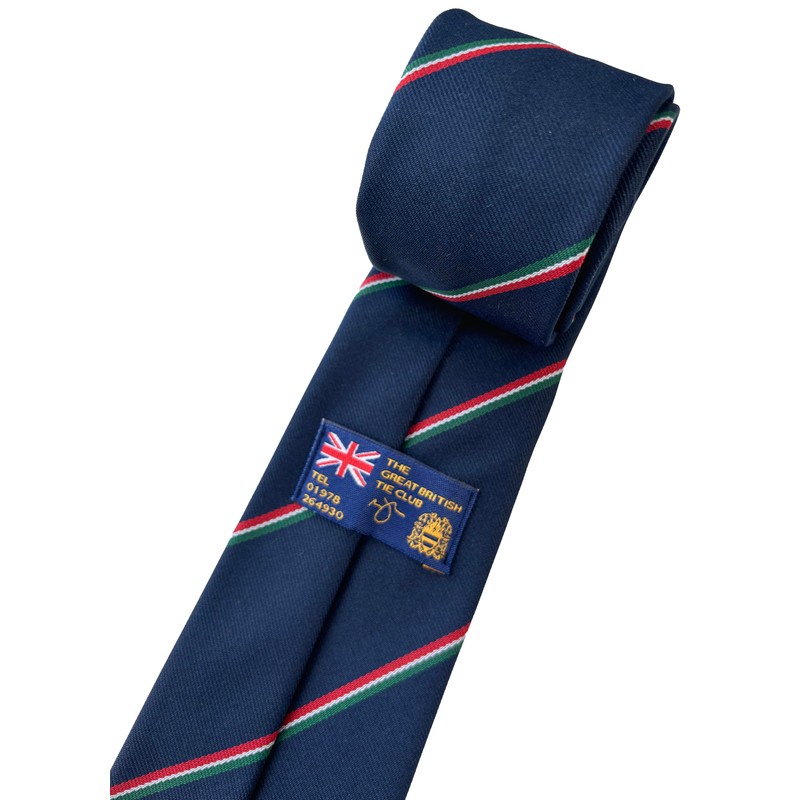 Merchant Navy Striped Tie (Standard Tie (56 inch))