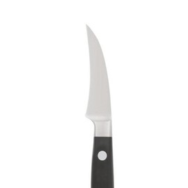 TrueCraftware- 2-3/4” Blade Peeling Knife Forged German Steel- Small Curved Fruit Knifes, Razor Sharp Kitchen Pairing Knives Kitchen Knives for Peeling Fruits and Vegetables.