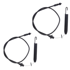 BH-Motor New 2 Pcs Clutch Cable For Craftsman LT1000 LT2000 DLT 3000 AYP Husqvarna Poulan 169676 532169676 532175067 21547184 42 inch