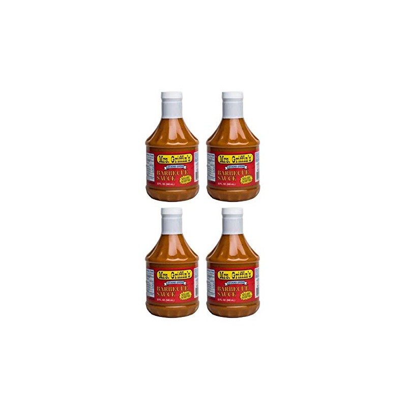 4 Pack Mrs Griffin's Hickory Smoke BBQ Sauce 32 oz