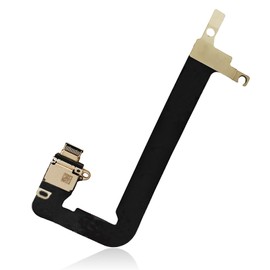 A1534 I/O USB-C Power Board Jack Flex Cable 821-00482-A 821-00482-05 821-00828-A Replacement for MacBook Retina 12" A1534 2016-2017 Year DC Power Jack Cable