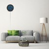Digital Wall Clock with Large LED Display, Auto-Brightness, Temperature, Low-Reflectivity,