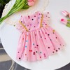Yaopelky Small Dog Birthday Dress Sparkly Sequin Dog Cat Dress