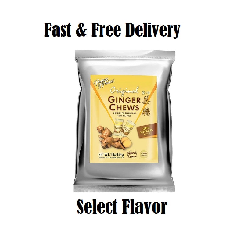 Ginger Prince of Peace Original Ginger Chews, 1 lb. –
