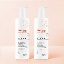 Avène Xeracalm Nutrition Moisturizing Lotion 400ml 2 bottles / 아벤느 제라캄 뉴트리션 모이스처 라이징 로션 400ml 2개