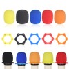 Pack of 5 Foam Replacement Windscreen for Microphone and Headset,