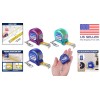 Lightweight 6FT Retractable Keychain Tape Measure Set - Easy Reading