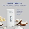 Native Native Deodorant | Natural Deodorant for Men, Aluminum Free
