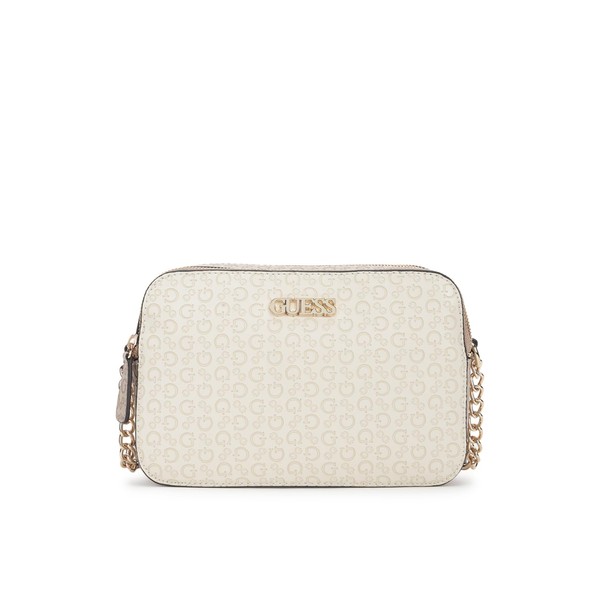 GUESS Factory Zakaria Debossed Logo Double-Zip Crossbody