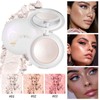 Loose Waterproof Highlighter Powder - Lightweight, Skin Tone Correcting, Glossy
