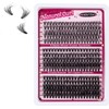 Epzia Lash Clusters 30D+40D+50D - 300pcs Eyelash 10-18mm D Curl