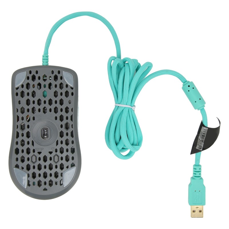 Mouse Adjustable DPI Speed RGB Backlight Ergonomic Beehive Shell Lightweight