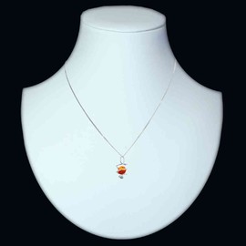 InCollections 241A203149L100 Amber 42 centimetres Sterling Silver 925 Necklace