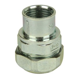 Sanksura Seisakusho WUG17 Waterproof Combination Coupling Waterproof Preca + Threaded Steel Conduit for Thick Steel Conduit Connection