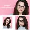 ZONLON 4 Pack Progressive Multifocus Reading Glasses for Women Spring