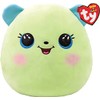 Ty Squish A Boo Clover The Green Bear - 10"