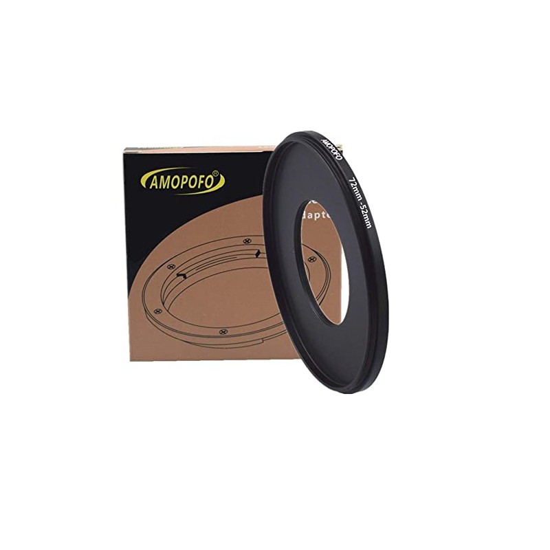 72mm to 52mm Step-Down Ring Filter adapter/72mm to 52mm Camera