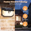 2-Pack Solar Outdoor Lights, Super Bright Solar Powered Motion Sensor