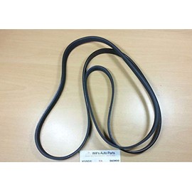 HYUNDAI I30 DIESEL ALTERNATOR AIR CONDITIONER AC DRIVE BELT 07-12 GENUINE NEW