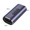 Audio Fan Right Angle USB C Converter Adapter USB C
