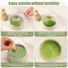 7Pcs Elegant Matcha Making Set With Whisk, Storage Holder, Powder