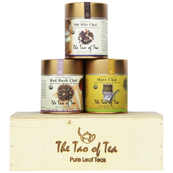 The Tao of Tea Chai Sampler, 3-Count Box