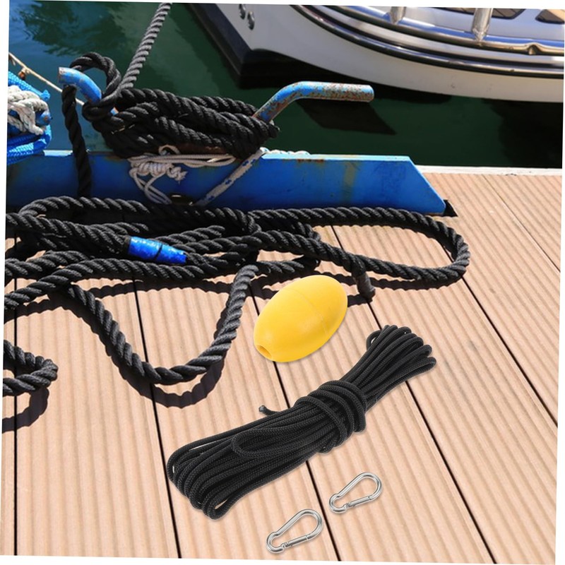BESPORTBLE Easy Attachment Boat Tow Rope Hook Ball Float Rope