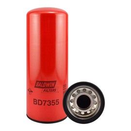 Baldwin BD7355 Heavy Duty Oil Filter (Spin-On Dual-Flow)