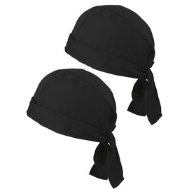 MIRKUZI Berufsbekleidung Gastronomie 2er-Pack Kochmütze Küchenmütze Elastische Kochmütze Koch Kochmütze Baumwolle Polyester Kopfbedeckung Männer und Frauen Kochen
