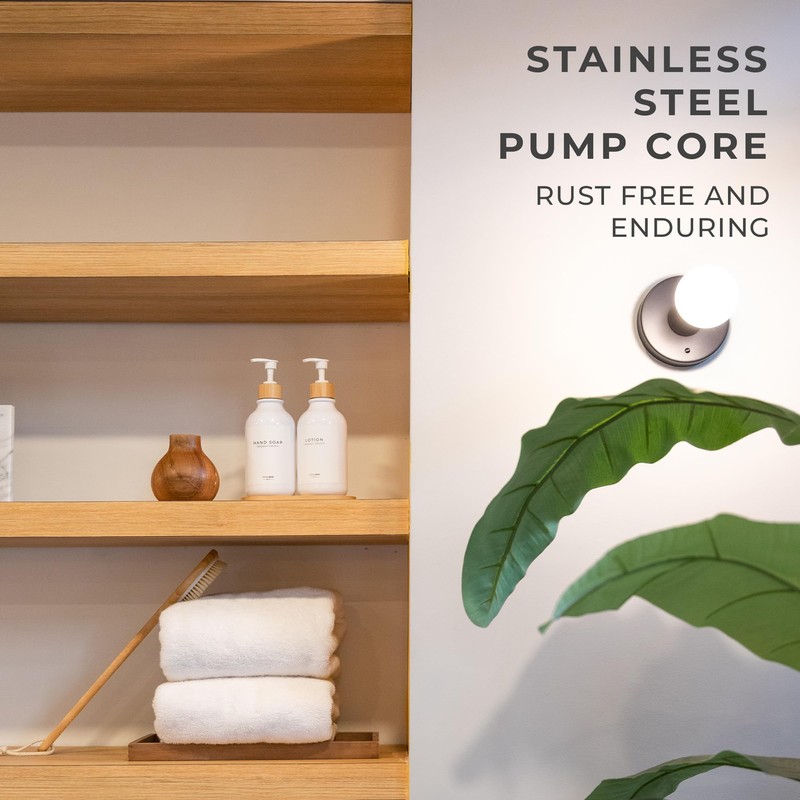 MaisoNovo Kitchen Soap Dispenser Set with Tray | 16.9 fl