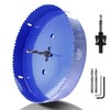 Luomorgo 203mm/8 inch Hole Saw with Arbor, 1 1/4 inch