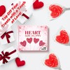 Red Heart Swirl Lollipops - 24 Candy Suckers Individually Wrapped