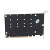 M.2 NVME SSD to PCIE X16 Adapter 4 Port High