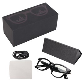 Smart Glasses Built in Mic Half Open Ear Wireless BT Sunglasses with Call Music Navigation Fuction