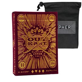 Theory 11 Outkast Playing Cards - Premium Poker Sized Deck - Includes Cipher Card Bag