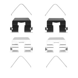 Rear Disc Brake Hardware Kit Compatible With Hyundai Elantra 2011 2012 2013 2014 2015 2016 2017 2018 2019 2020 PC-108484