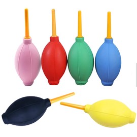 6 Pcs Silicone Air Blower Blowing Ink Air Blower for Card Making Dispersing Blowing Dust Removal Ash Removal Gas Blowing Hand Held Cleaning Tools for Cameras,Watch, Cell Phone, Lenses Cleaning