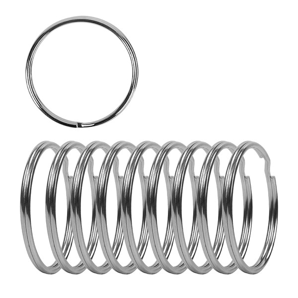 3 Inch Flat Key Rings - Very Large Split Key