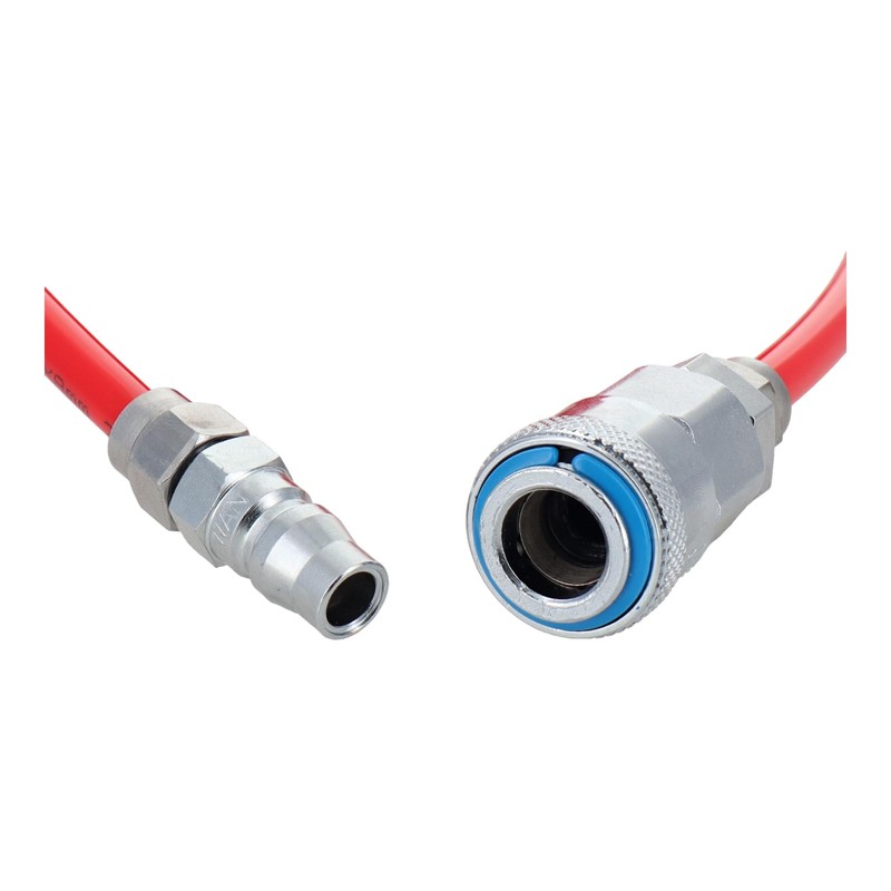 Sankyo Corporation Trad Spiral Air Hose with One-Touch Socket 9.8