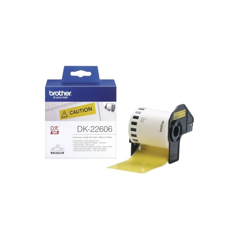 Brother DK22606 – DK22606 Yellow Film Tape