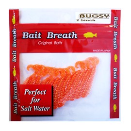 Bait Breath Worm Bugsy Perfect 2.5" S839 Orange/Gold.