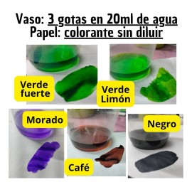 Colorante Grado Cosmético 11 De 20 Ml (1 Cada Color) Todo Tipo De Piel Día/noche