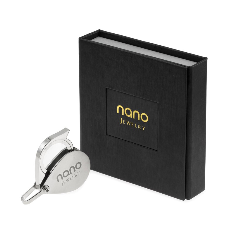 Nano Jewelry Gold Plated Buddhist Necklace Inscribed with The 'Diamond