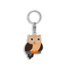 Framan Wooden Owl Keyring in Various Models, Craftsmanship, Sustainable Product,