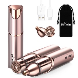 Facial Hair Removal for Women(Gen 3 Pro), guRelax Facial Hair Remover, Luxury Hair Removal Device for Face, Eyebrow, Peach Fuzz, with 2 Flawless Replacement Heads