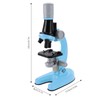 40X‑1200X High Definition Microscope Monocular Plastic Biological Microscope for ChildBlue