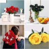 50pcs Cabezas De Rosas Artificiales Manualidades Decoracion